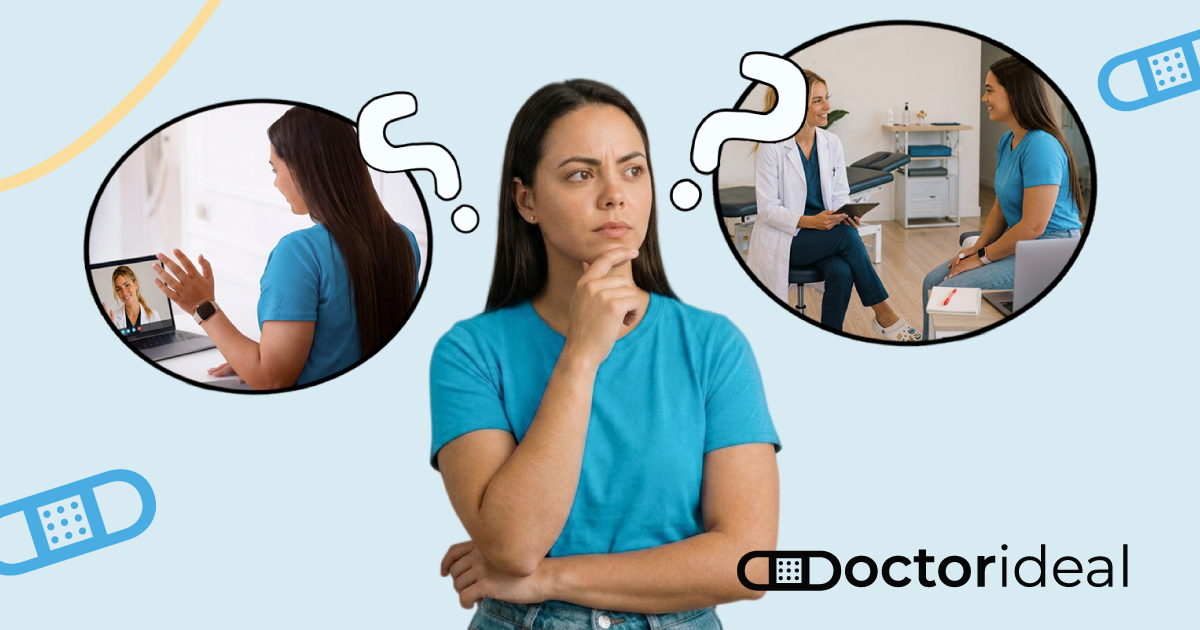 Consulta presencial u online: cómo elegir la mejor opción para ti